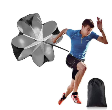 Running Speed Resistance Training Parachute for Weight Bearing Running and Core Strength Training