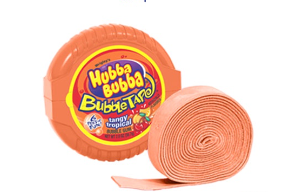 Hubba Bubba Bubble Tape Tangy Tropical