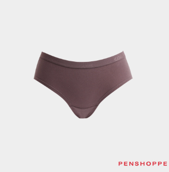 Penshoppe Core Hipster Panty With Tonal Waistband Underwear For Women Taupe
