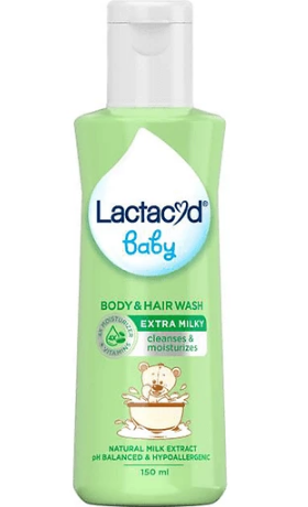 Lactacyd Baby Extra Milky 150ml Baby Wash