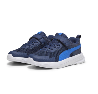 PUMA Unisex Evolve Run Mesh Alternative Closure Sneakers Kids (Blue)