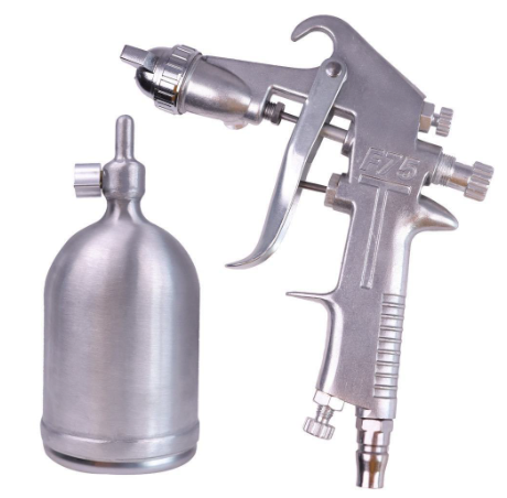 Spray Gun Air F75 400ML Spray Paint Gun Car Painting Gun Sprayer 1.5mm Nozzle Home Wall Painting