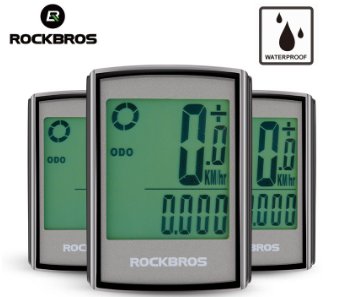 Rockbros Bike Wireless Speedometer Backlight Stopwatch Waterproof Bike Accessories