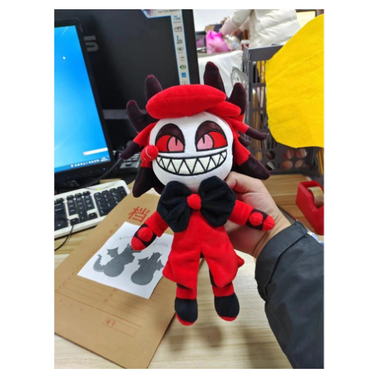 Hazbin Hotel Plush Helluva Boss Vaggie Alastor The Circus Fat Nuggets Dolls & Stuffed Toys Kid Gift Home Decor Toys for Boys Girls M1