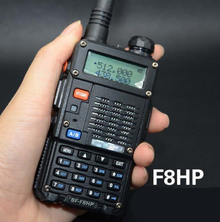 New Baofeng BF-F8HP 2800MAH Walkie Talkie 8W High Power 10KM Long Range VFH UHF Two Way Radio Walkie Talkie 1PCS