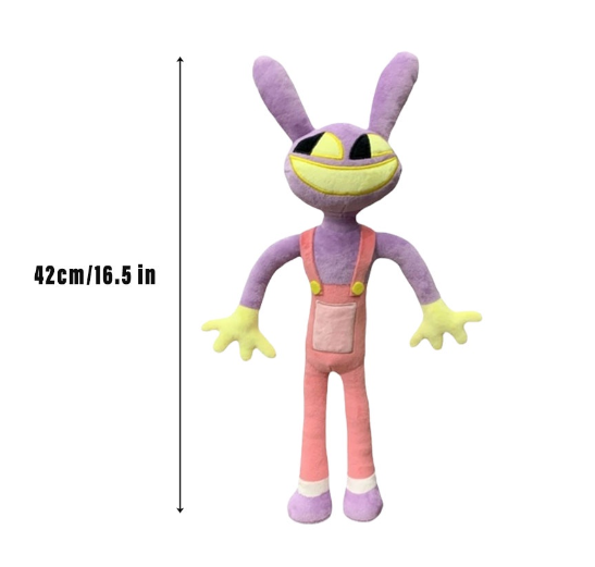 The Amazing Digital Circus Anime Cartoon Plush Pomni Jax Plush doll Toy Theater Rabbit Doll Stuffed Toys Christmas Gifts C19