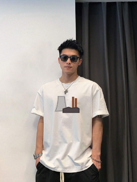 New Spring Summer Solid Color Short Sleeve T-Shirt For Men, Loose Fit Cotton Half Sleeve Tee Shirt, Trendy And Versatile