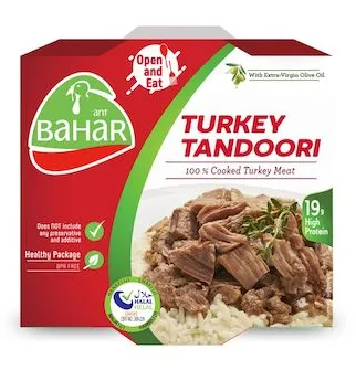 Turkey Tandoori with Extra Virgin Olive Oil Bahar  Halal Certified 120g