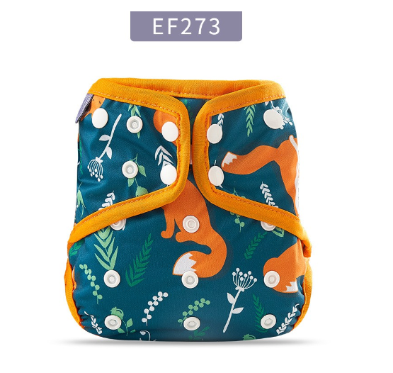 Baby Cloth Diaper Cover One Size Reusable Washable Adjustable Waterproof Diaper S2