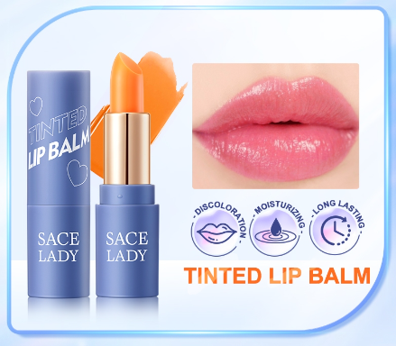 SACE LADY Moisturizes Lipstick Color Changing Smooth Matte Tintd Lip Makeup Lip Balm
