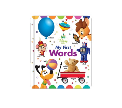 Disney Baby My First Words Board Book By Disney Books
