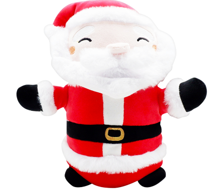 Squishmallows Nick Medium 10 Inch Holiday Hug Mees Plush