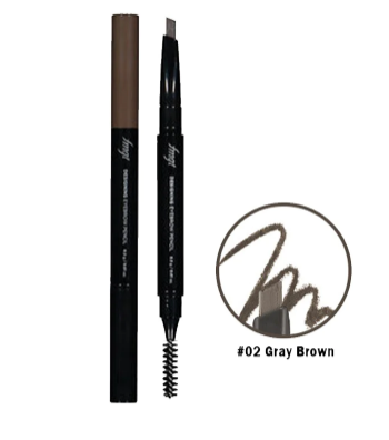 The Face Shop Browlasting Proof Pencil 04 Grey Brown
