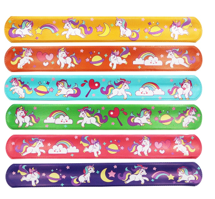 Geetoy Education Toys 10pcs Cute Cartoon Animal Dinosaur Wristband Clap Slap Circle Toys for Kids