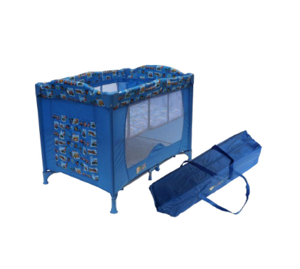 Baby Angel Portable Crib / Playpen PNC 8106 (Blue)