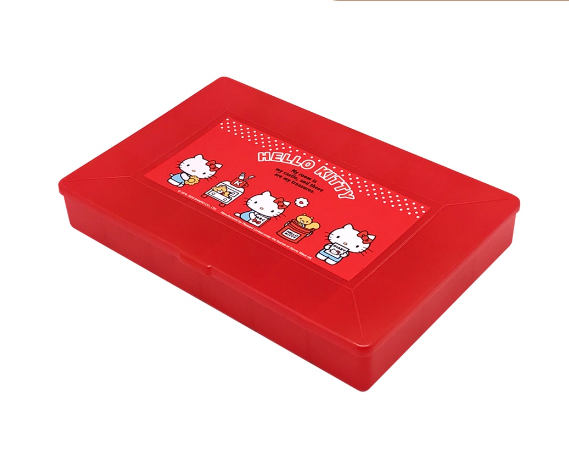 Hello Kitty Organizer Box Red XL