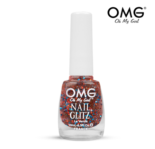 OMG NAIL GLITZ 10ML - DISCO GLITZ