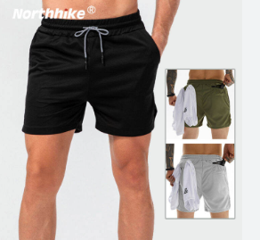 Northhike Sports Running Shorts for Men Gym Training Jogging Basketball Cycling Shorts Fitness Short