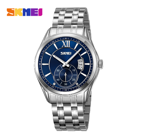 Skmei Watch for Men Fashion Business Multifunction Quartz Watch Waterproof Luminous Men's Watch 9319 04