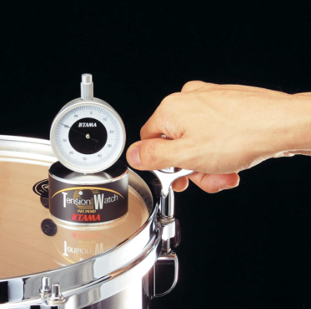 TAMA TW100 TENSION WATCH drum tuner using sensitive tension-sensing mechanism