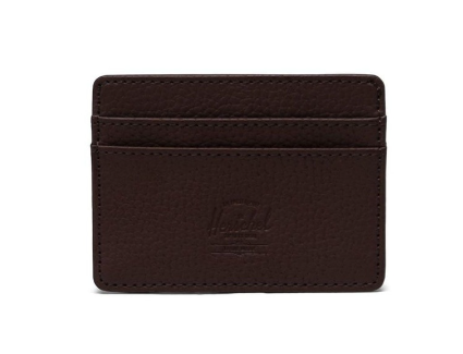 Herschel Charlie Rfid Vegan Leather Chicory Coffee Wallet