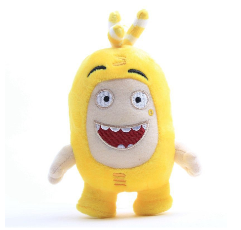 25cm Oddbods Plush Toy Stuffed Toys Soft Cuddly Toy Newt Bubbles Pogo Zee Jeff Fuse Slick Plush For Girls Boys OB3