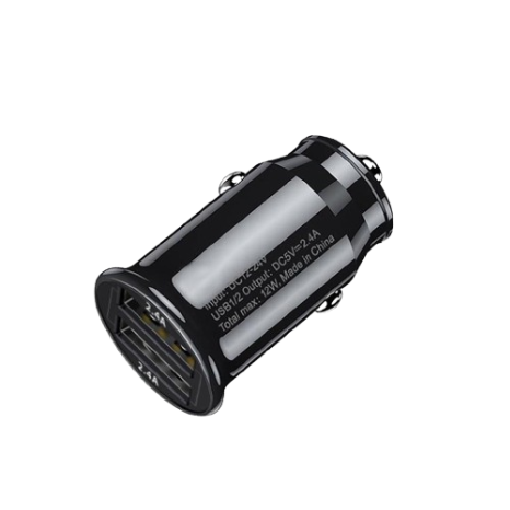 Awei C-826 12W 2.4A Mini Car Charger Dual USB Port Fast Charging 2.4A Chargers