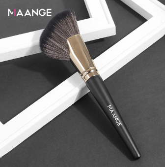 MAANGE 1Pcs Loose Powder Contour Brush Angled Professional Makeup Brush 5 Colors