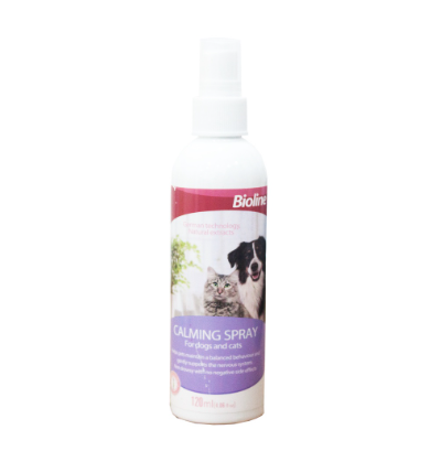 Bioline Calming Spray for Dogs & Cats 120ml