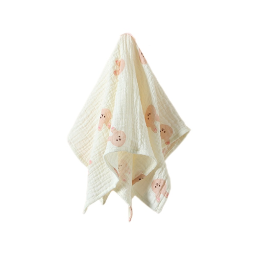 BB Toddler Security Blanket Cuddle Bib Cotton Soothe Towel Teething Bibs Sleeping-Doll Baby Cartoon Kerchief Appease Tow B8