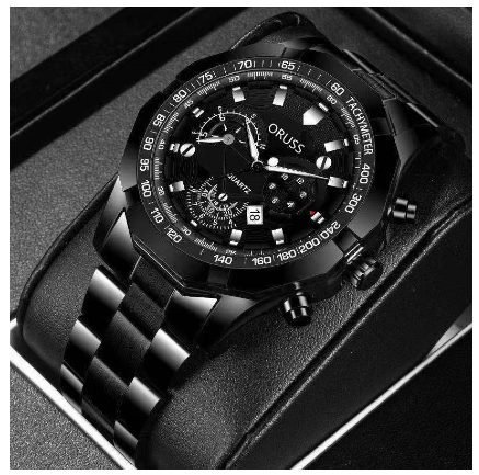 Original Stainless Steel Waterproof Luxury Fashion Business Watch Quartz Men's Watch M9