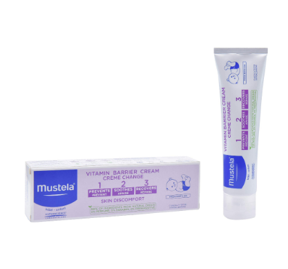 Mustela 1.2.3. Diaper Rash Cream, Baby Skin Protectant with Zinc Oxide, Fragrance