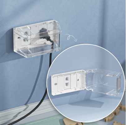 EUDEMON (ONLY FOR PHILIPPINE) Baby Safety Electrical Outlet Cover Box Childproof Large Plug Cover for Babyproofing Outlets Easy to