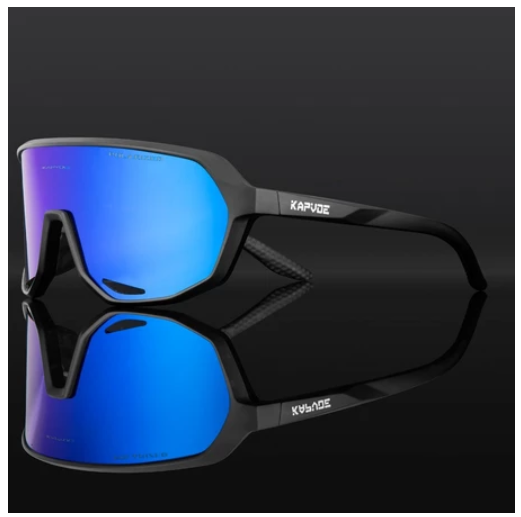 Kapvoe Cycling Glasses Outdoor Sports Shade Goggles UV400 Bicycle Bike Sunglasses Fashion Polarized Glasses KG31