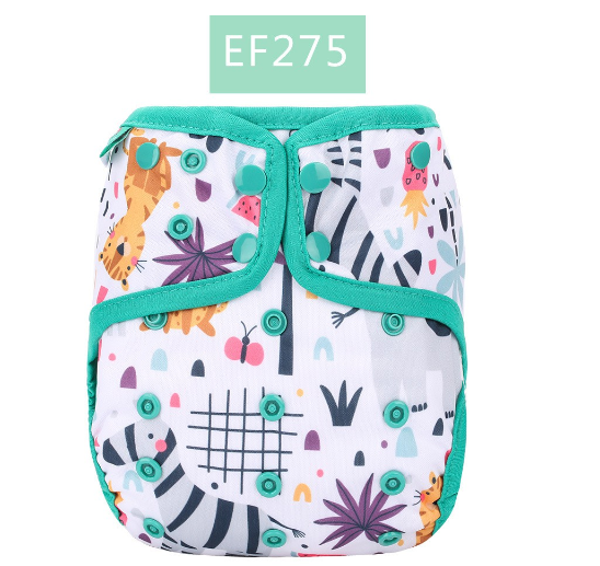 Baby Cloth Diaper Cover One Size Reusable Washable Adjustable Waterproof Diaper S11