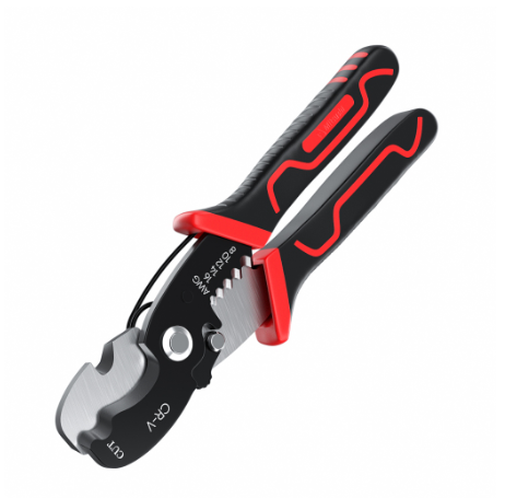 Mitsushi Wire Stripper Plier Vinyl Grip Heavy Duty Diagonal Cutting Pliers for Cable Cutting