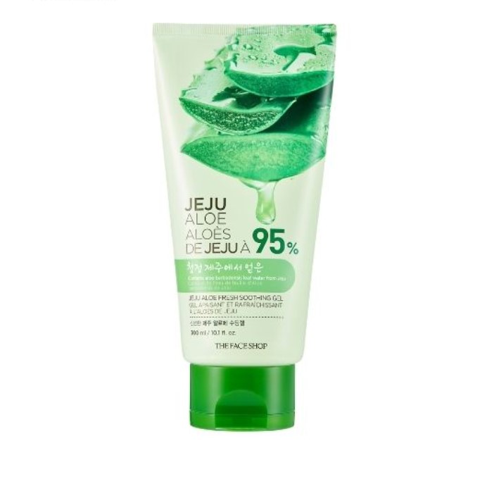 The Face Shop Jeju Aloe Fresh Soothing Gel 95 Percent - Tube