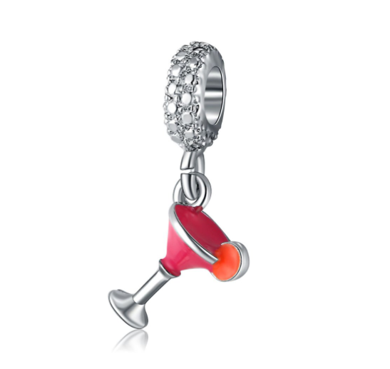 Glowing Turtle Nighttime Owl 925 Silver Dangle Charms Heart Balloon Bracelet Pendant 0021