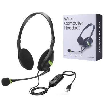 USB Headset Noise Cancellation 3.5mm&USB Call Center Headphone With Microphone Mic Noise Cancelling