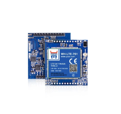 WH-LTE-7S1-E DIP Type 4G LTE Cat 1 Communication GSM Modem Module With Antenna Durable