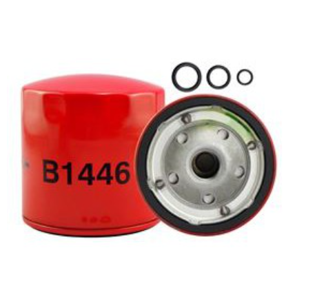 GENUINE SJS Baldwin B1446 Heavy Duty Oil Filter B1446+Gasket(Washer)