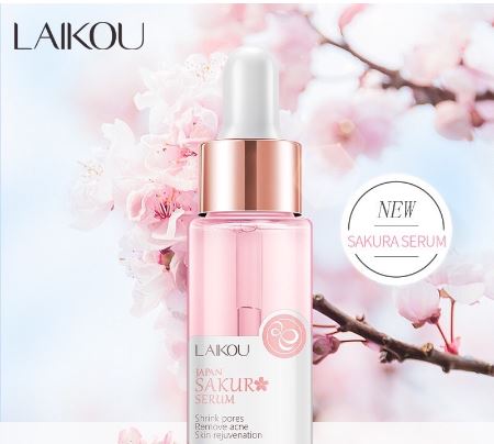 Laikou Natural Facial Serum Shrink Pores, Remove Acne, Moisturize and Nourish Hyaluronic Acid Serum