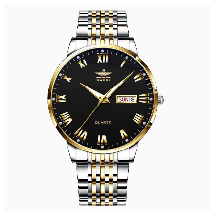 Original Luminous Men's Watch Ultra-Thin Simple Waterproof Calendar Men's Quartz Stainless Steel Watch M1