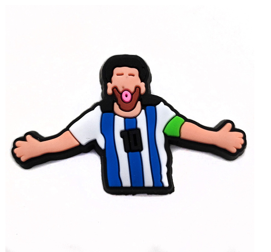 Cute Football Trophy Crocs Accessories World Cup Jibits Charm Soccer Sport Croc Jibbits for Kids Shoe Charms Pins Decoration F3