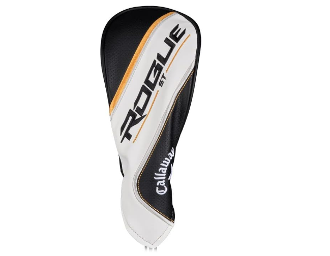 Callaway New Golf Rogue ST White/Black/Gold Fairway Wood Headcover