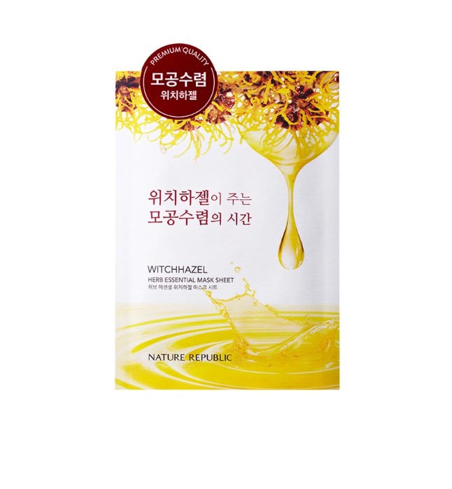 Nature Republic Herb Essential WitchHazel Mask Sheet 1+1