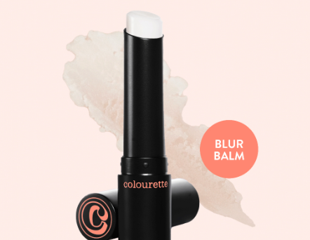 Colourette Blur Balm in Clear [lipstick, lip primer, lip moisturizer, lip balm, makeup, cosmetics]