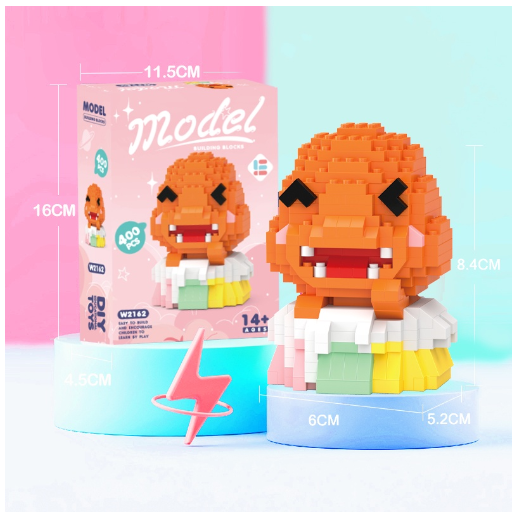 Building Block Toys Educational Toy Gift for Girls Desktop Decoration Cute LinaBeII L3