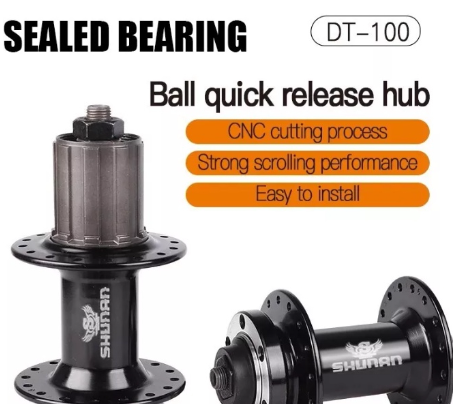 Shunan Hub 36/32 Holes Bicycle Hub Cassette Type Bike Hub For RB AND MTB Bikes