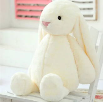 AQQ-Plush Toy, Cartoon Rabbit Fluffy Toy Simulation Doll Stuffed Toys for Kids Girlfriend Wife
